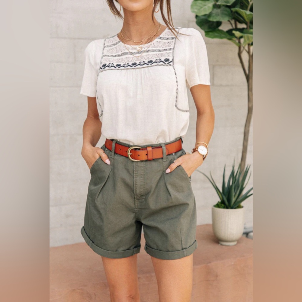 Amelie High Waist Shorts